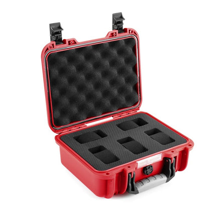 5 Watch Travel Case in Red open view