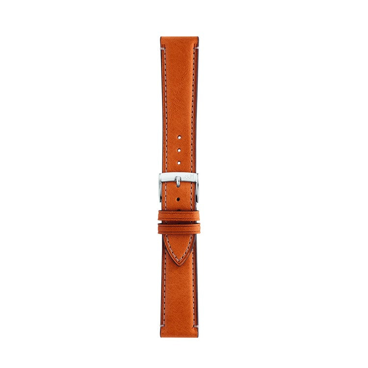 Morellato El Greco Calfskin Leather Watch Strap in Gold Brown