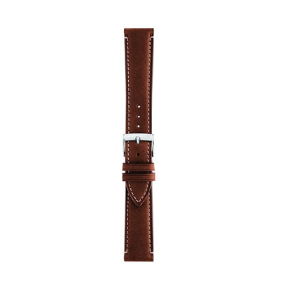 Morellato El Greco Calfskin Leather Watch Strap in Brown