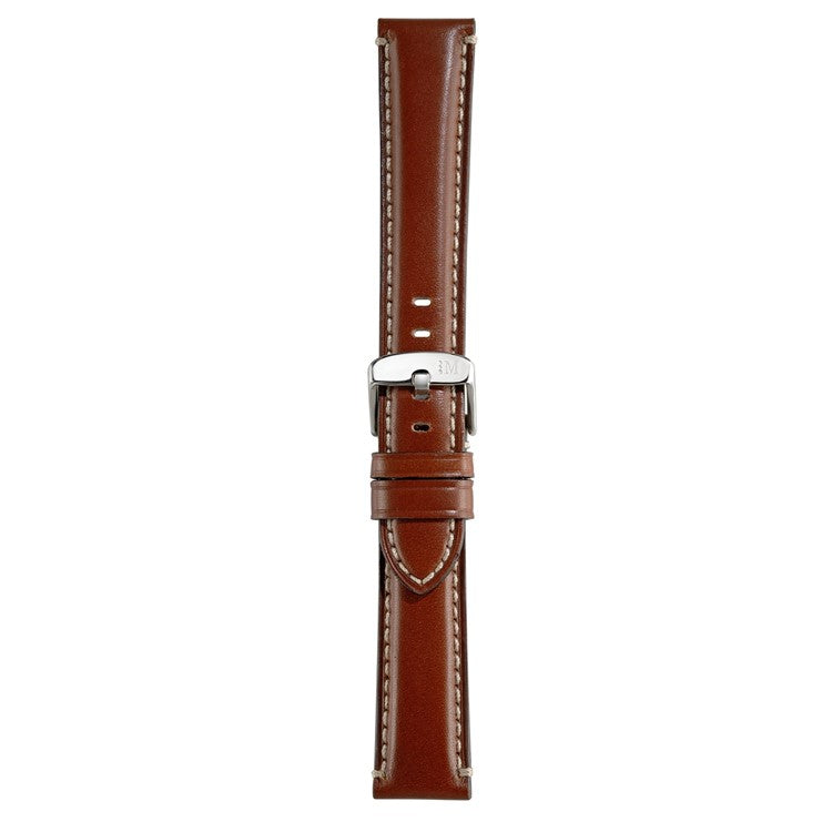 Morellato Giorgione Smooth Leather Watch Strap in Light Brown