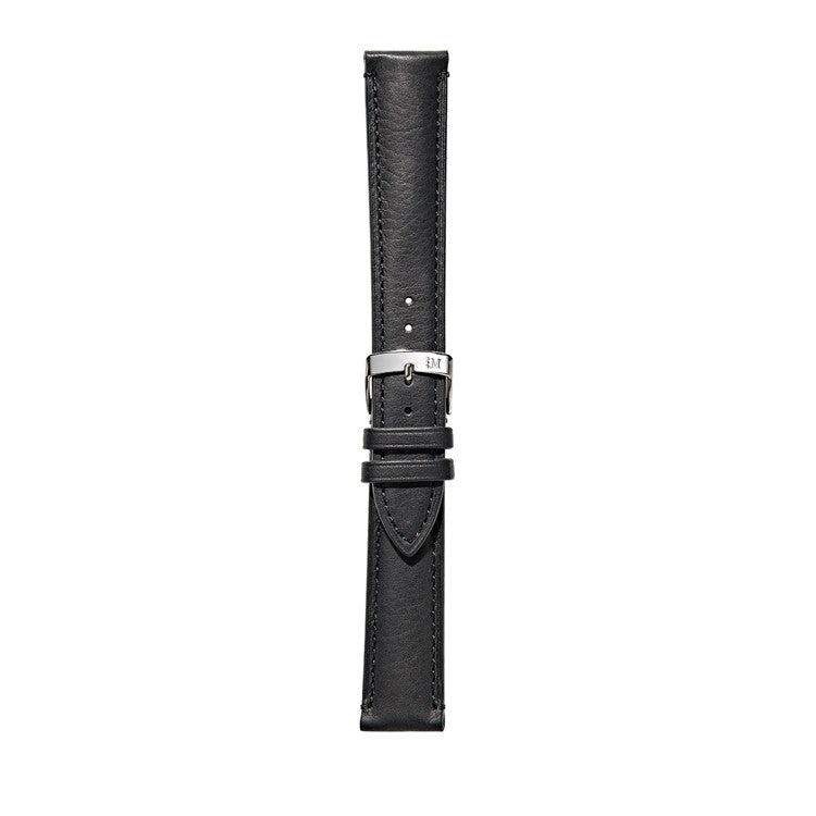 Morellato Levy Leather Watch Strap in Black