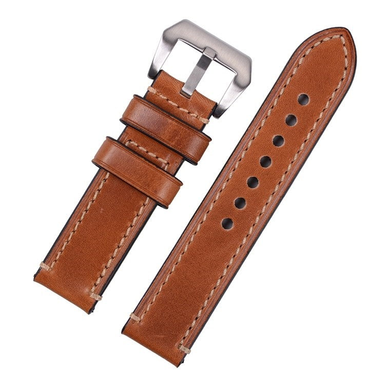 Premium Hand Stitched Panerai Watch Strap in Tan