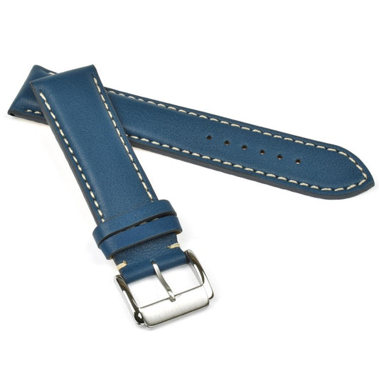 Premium Padded Breitling Watch Strap in Blue