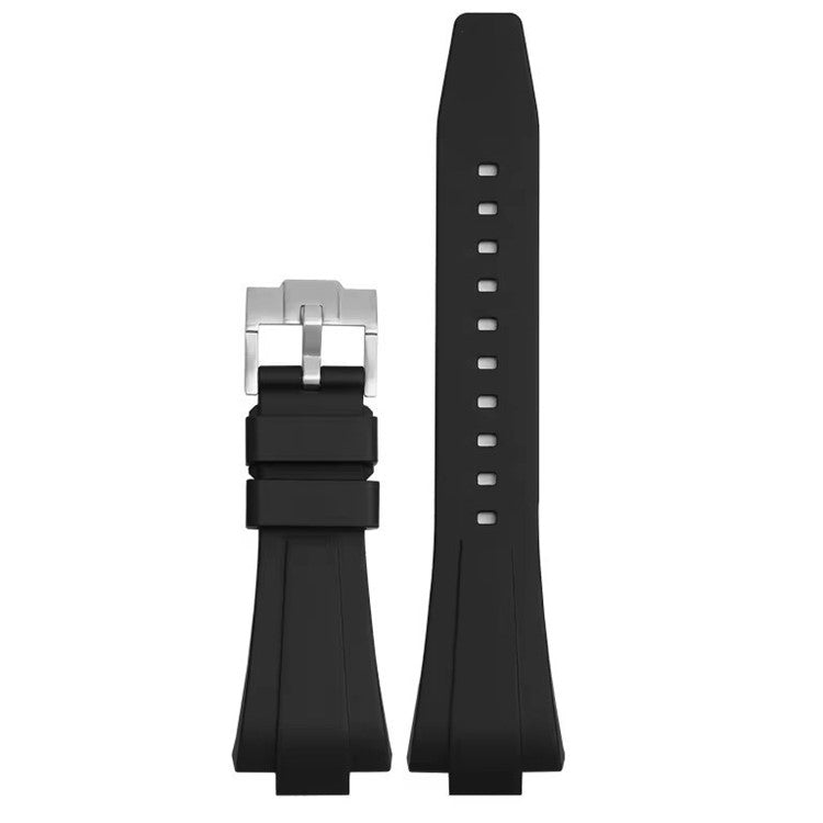 Tissot PRX 35mm FKM Rubber Watch Strap in Black