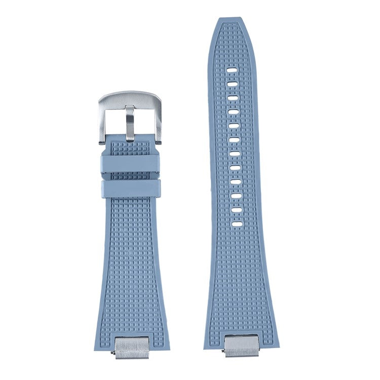 Tissot PRX 40mm FKM Rubber Watch Strap in Grey