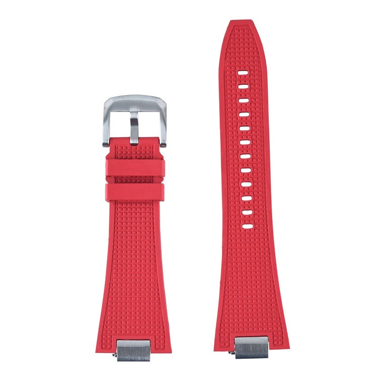 Tissot PRX 40mm FKM Rubber Watch Strap in Red